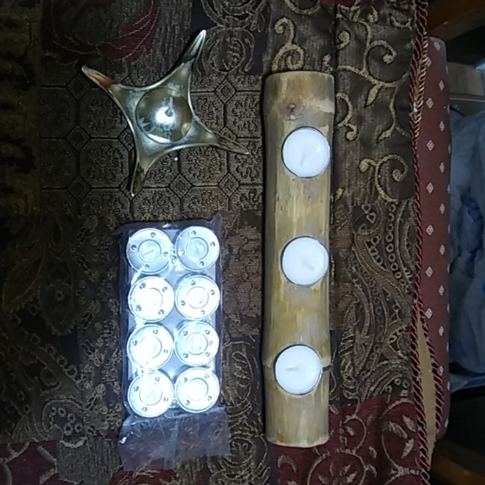 Wilham Mak and bamboo candle holder lot